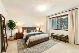 Primary suite, virtually re-imagined to spark your creativity for the space