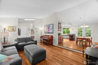 High Dramatic Ceilings!