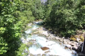 Money Creek within biking or walking distance.