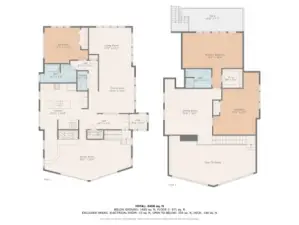 Floor plan of home