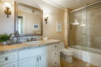 Lower level full bath