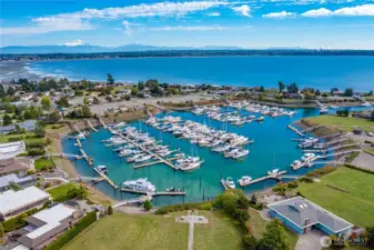 All of the Birch Bay Village amenities including the marina!