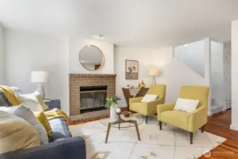 Open-concept living!