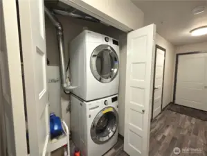 Utility closet centrally located