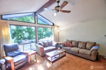 Lots of natural light and privacy.