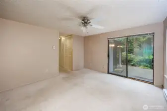 Sliding Door to Patio