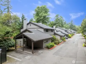 2 Dedicated Parking Spaces Steps from Unit