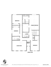 Floorplan of Olivia 3049 Plan (Plan may be reversed)