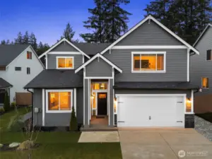 Photo not of actual home.  Home is under construction.