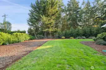 Lovingly maintained Landscaped Backyard