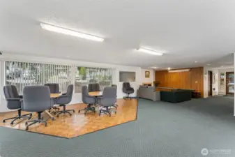 Club house and pool