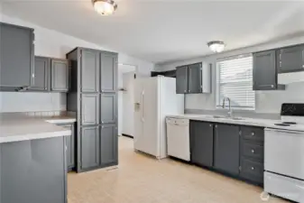 large kitchen