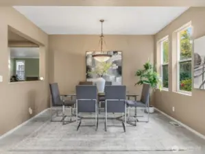 Formal dining room