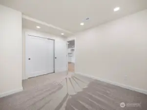 Basement Bedroom Photo 1.