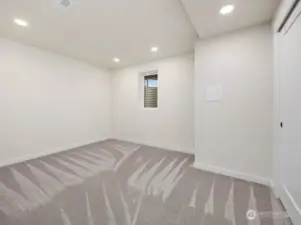 Basement Bedroom Photo 2.