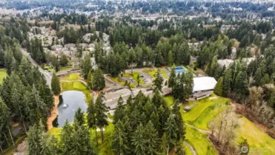 Swimming, golf and tennis clubs are there if you want them!