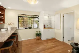 Wet Bar off of family room