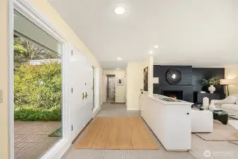 Hall to Bedroom Wing