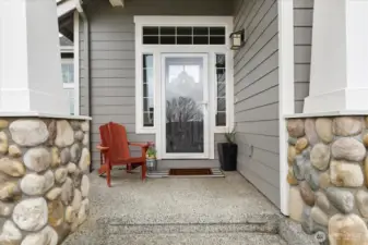 Relax on the front porch!