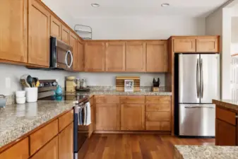 Plenty of cupboard space.