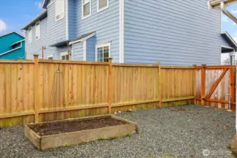 Even room for a small garden!