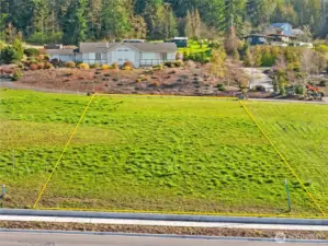 Lot 3 Corners are marked.