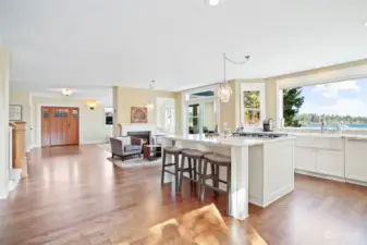 Fantastic open floorplan has incredible flow from room to room, perfect for entertaining, enjoying and feeling connected.