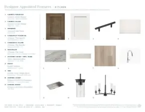 Designer appointed features: The Elm Craftsman Homesite #373