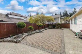 Beautiful Hardscape in the Backyard