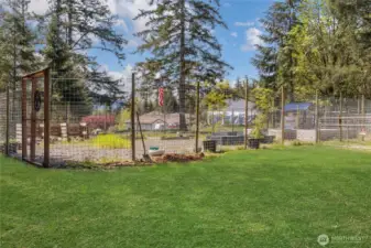 Expansive Garden Area.