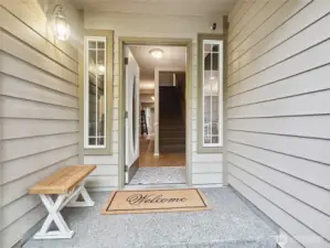 High end features: hard plank siding, 50 year concrete roof.