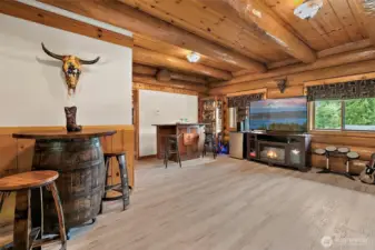 1/2 bath on main floor.