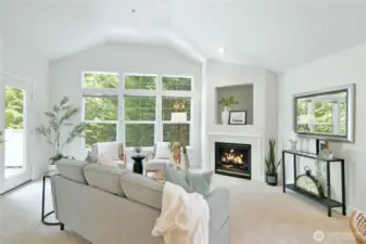 Light flooded living space