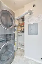 New washer and dryer