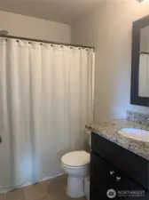 Full Bath in Primary Bedroom