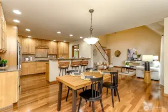 Main level dining room