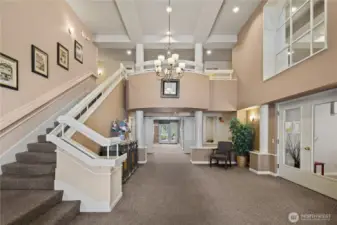 Winthrop building lobby