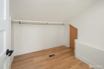 Primary walk-in closet