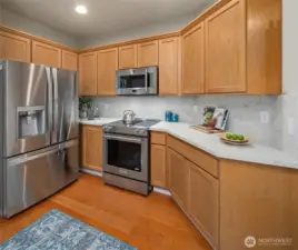 Stainless steal appliances