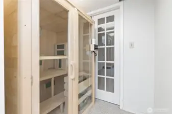 2 person sauna.