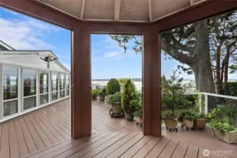 Gazebo view.