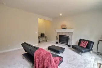 Family room is open with plenty of space to create multiple seating options for the flow/environment you want to create!