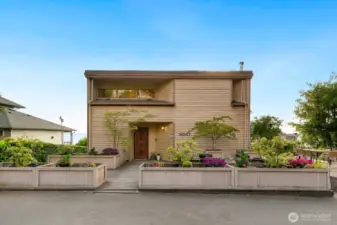 STUNNING, PANORAMIC VIEWS of Puget Sound & Olympic Mtns are the focal point of this 4 bed/4 bath Richmond Beach home.