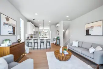 Photographs are for illustrative purposes only. Features, finishes, interior/exterior colors, landscaping and floorplan shown may vary from actual homes built.