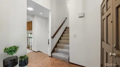 Step inside to a spacious foyer with easy flow to the main living areas.
