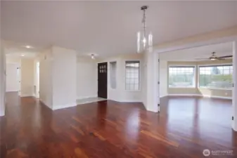 Living Room looking towards front of home