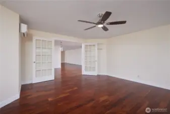 Looking from Dining room into rest of home