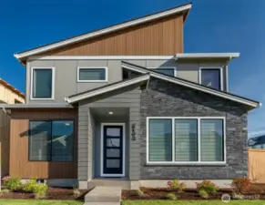 Photos of Model Home (same floor plan) in different community
