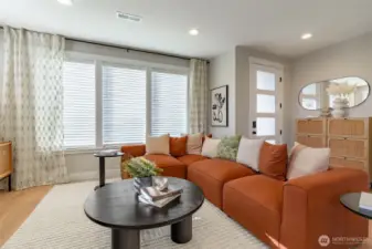 Photos of Model Home (same floor plan) in different community