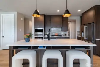 Photos of Model Home (same floor plan) in different community